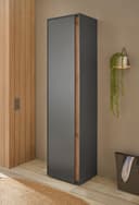 Home affaire Garderobenschrank GiRON/CiTY | Grau