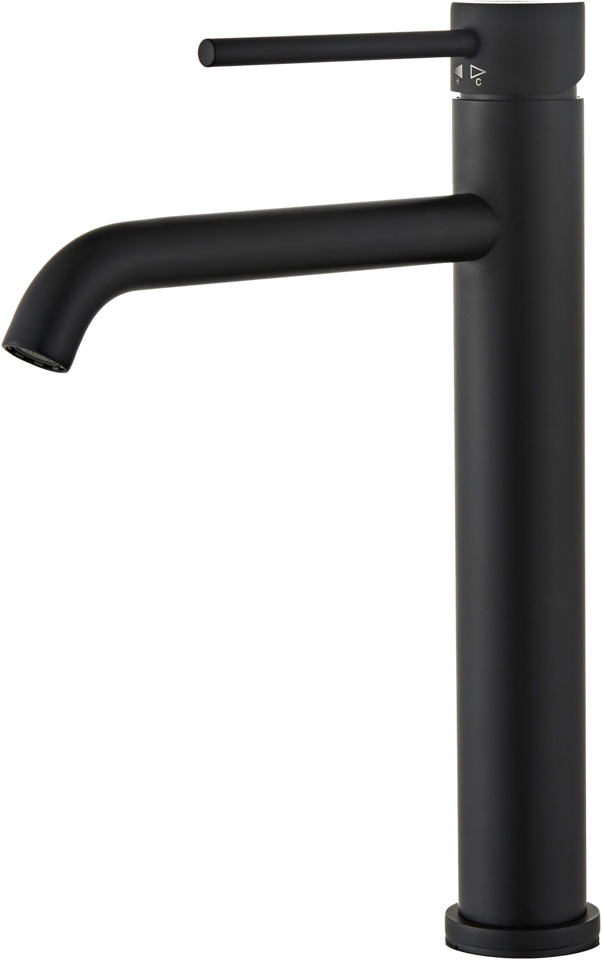 Øresund Slimline Waschtischarmatur | Schwarz