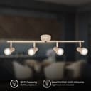Briloner Leuchten LED Deckenspots TAPP | Beige 3