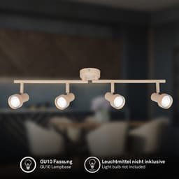 Briloner Leuchten LED Deckenspots TAPP | Beige