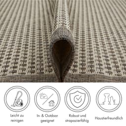Andiamo Teppich Savannah | Braun