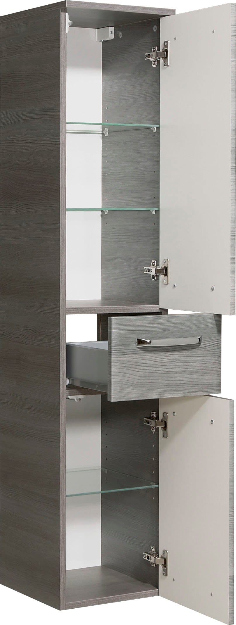 Saphir Quickset 328 Midischrank | Grau
