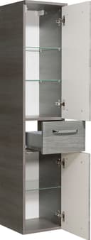 Saphir Quickset 328 Midischrank | Grau 4