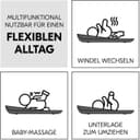 Hauck Wickelauflage Change N Clean | Grau 4