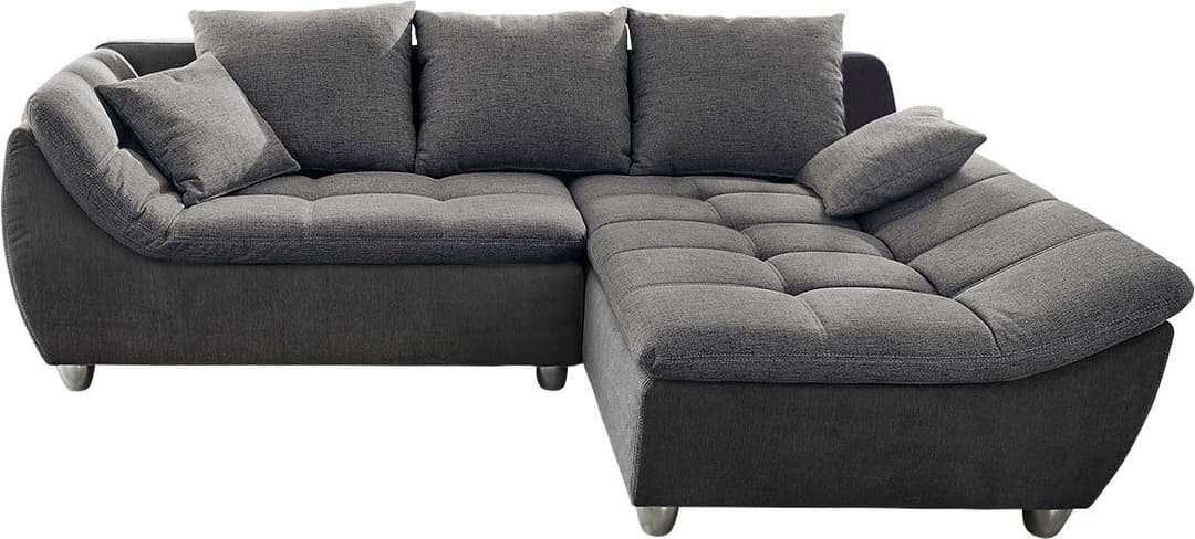 Jockenhöfer Gruppe Ecksofa Genua | Grau