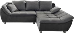 Jockenhöfer Gruppe Ecksofa Genua | Grau