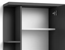 byLIVING Spiegelschrank Nebraska | Grau