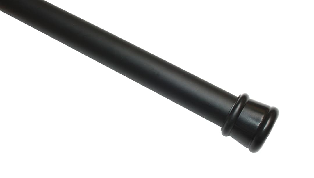 GARDINIA Spannstange | Schwarz