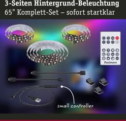 Paulmann USB LED Strip | Schwarz