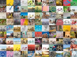Ravensburger Puzzle 99 Fahrräder und mehr... | Mehrfarbig