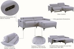OTTO home Ecksofa LEWII | Beige