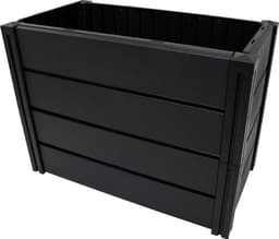 KHW Hochbeet Demeter M - schmal | Schwarz