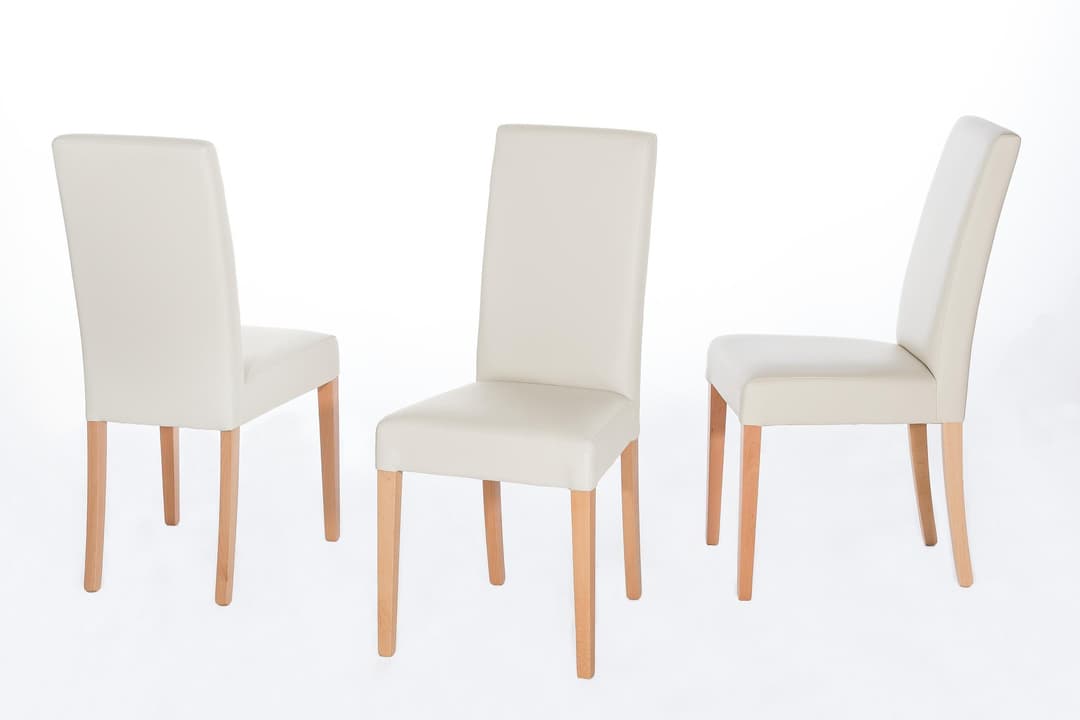 Home affaire 4-Fußstuhl Lea | Beige