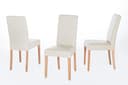 Home affaire 4-Fußstuhl Lea | Beige