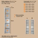 welltime Hochschrank Avena | Weiß 5
