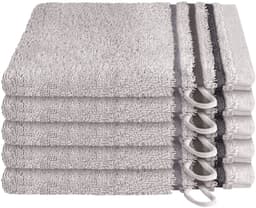 Schiesser Waschhandschuh Skyline Color | Grau