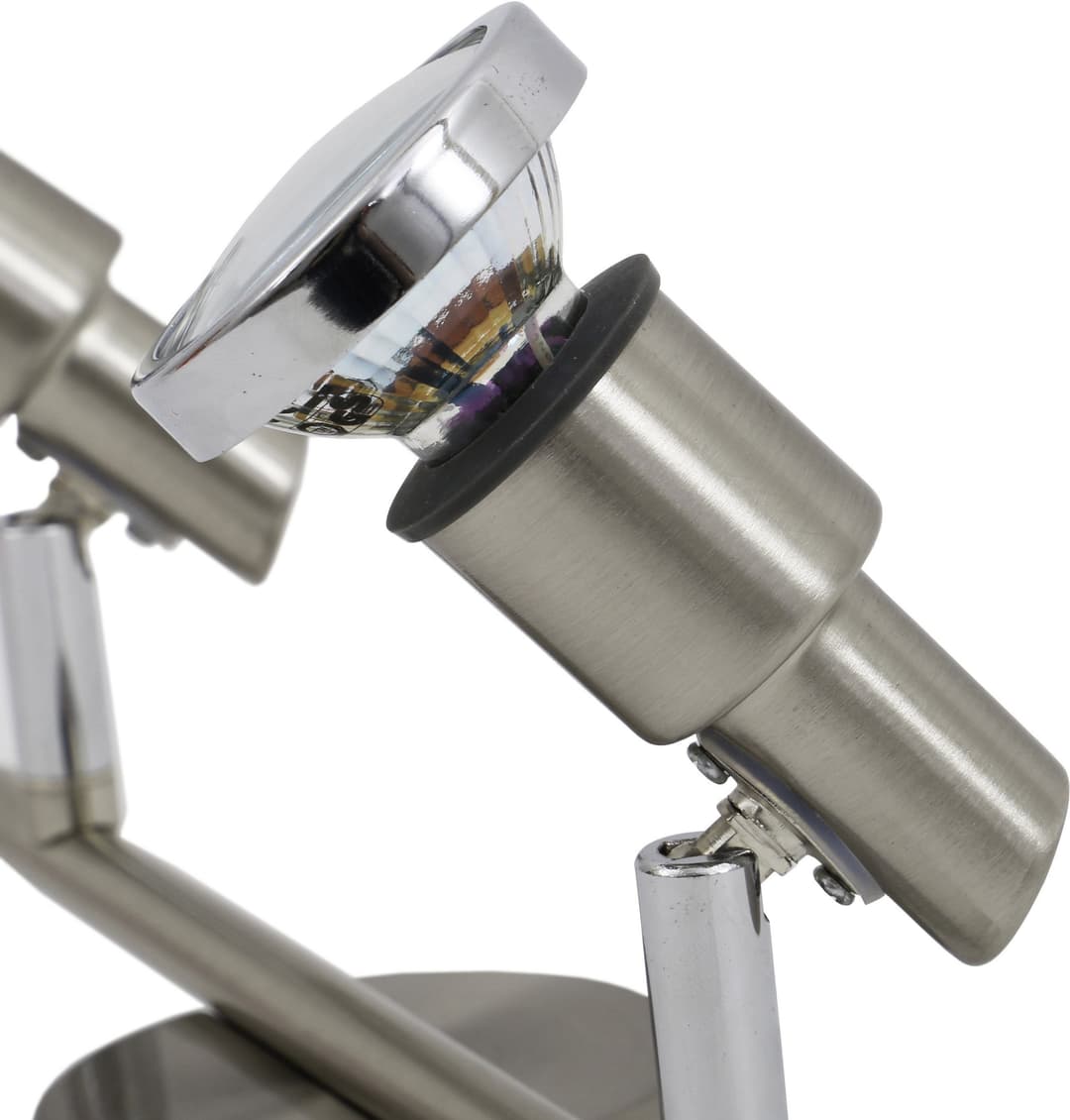 B.K.Licht LED Deckenleuchte Aurel | Silber