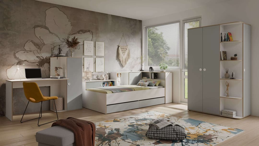 Home affaire Kleiderschrank ELLETE | Grau