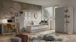 Home affaire Kleiderschrank ELLETE | Grau