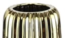 I.GE.A. Dekovase Vase aus Keramik | Gold 2