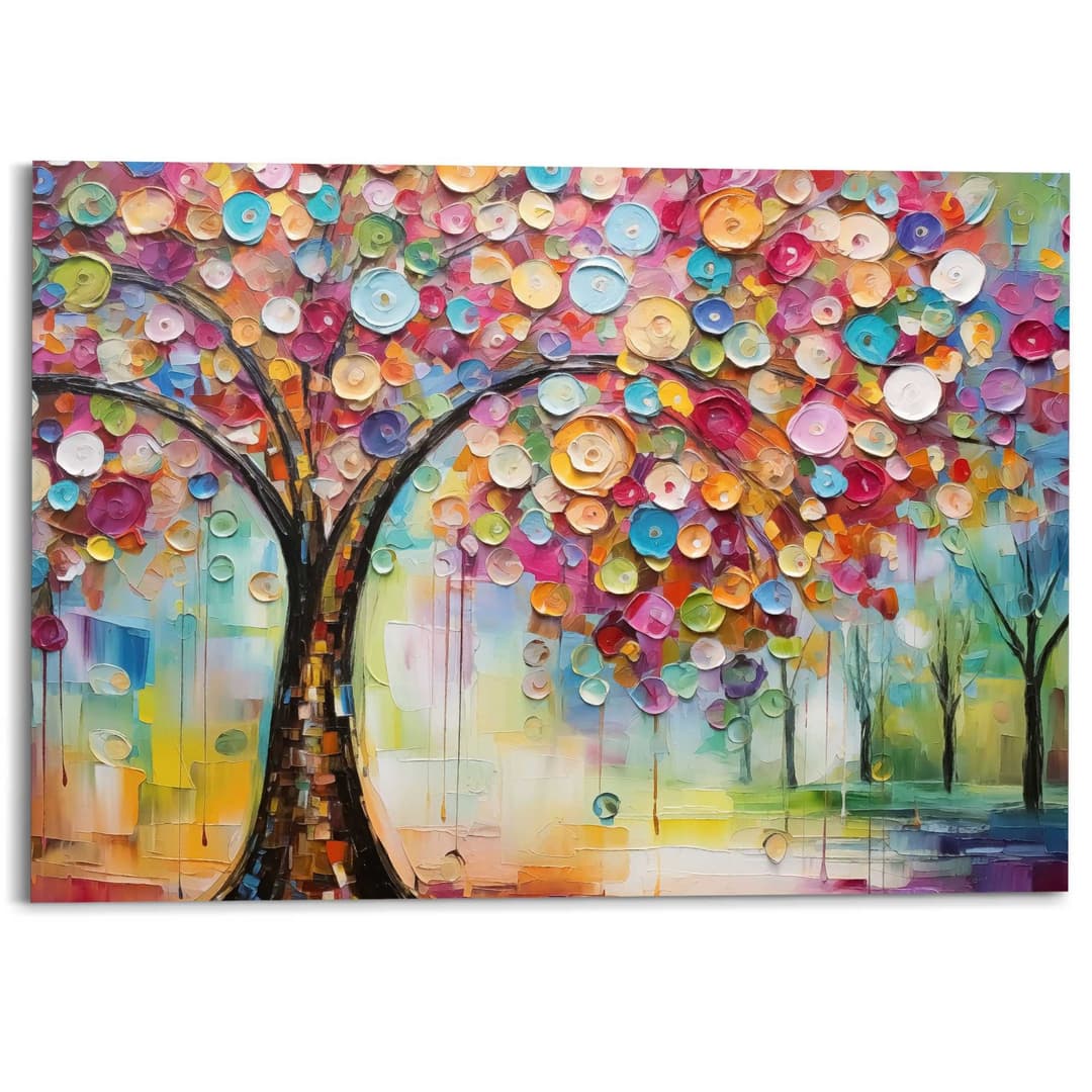 Reinders! Deco-Panel Life Tree - colourful | Mehrfarbig