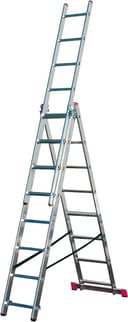 KRAUSE Vielzweckleiter CORDA | Silber