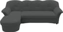DOMO collection Ecksofa Flores Schlafsofa | Grau 4