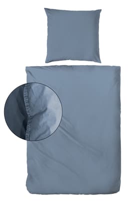 Primera Bettwäsche Stone-Washed | Blau