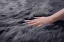 OTTO home Hochflor-Teppich Valeria | Grau 5