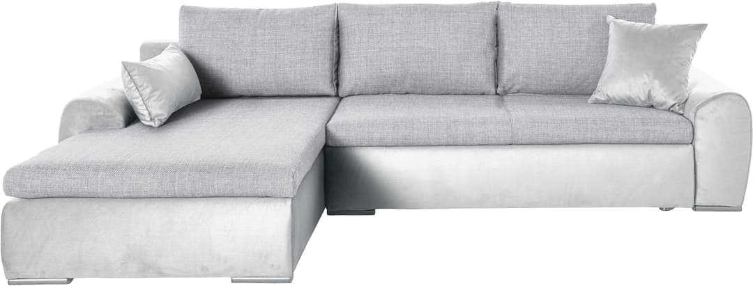 Home affaire Ecksofa Win L-Form | Grau
