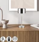 Reality Leuchten LED Tischleuchte JEFF | Silber 2