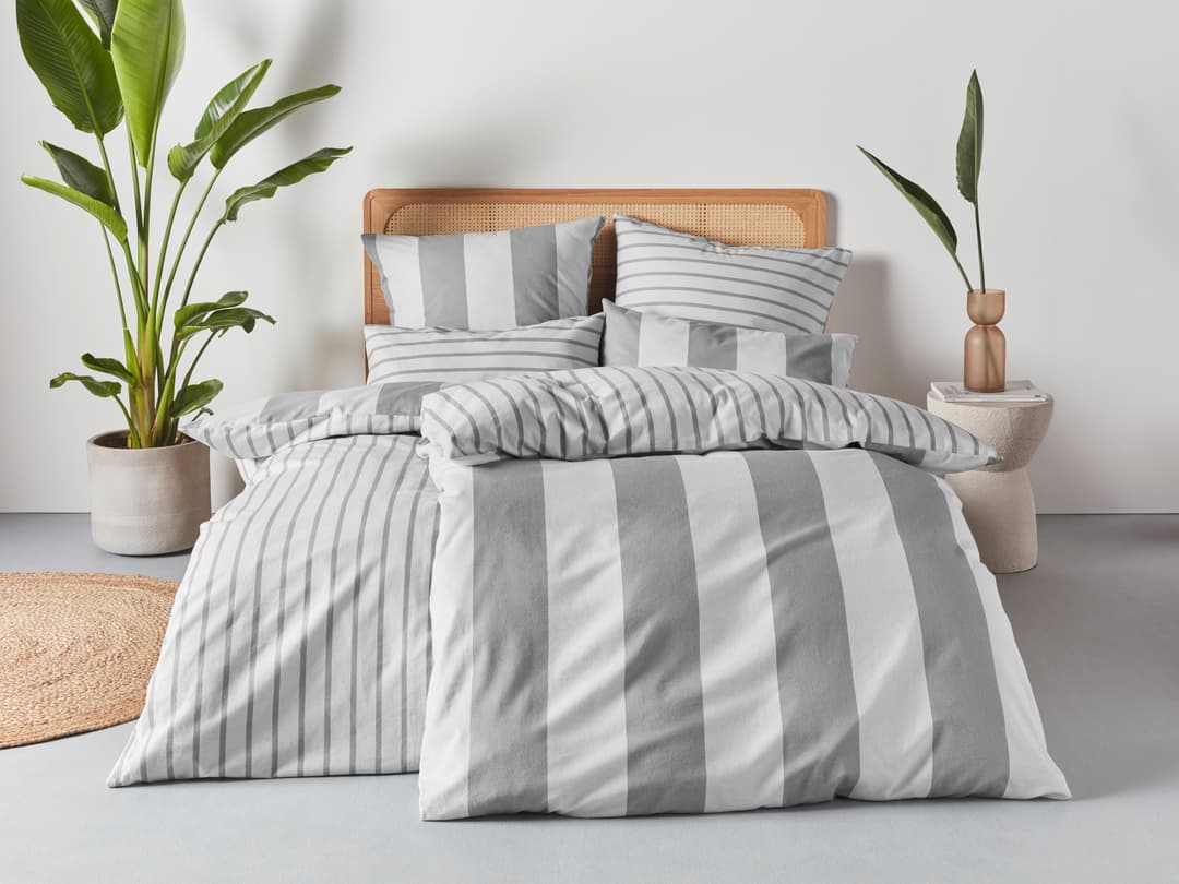 OTTO home Bettwäsche Sari | Grau