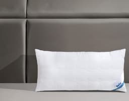 Beco Microfaserkissen Kopfkissen Cotton Soft | Weiß