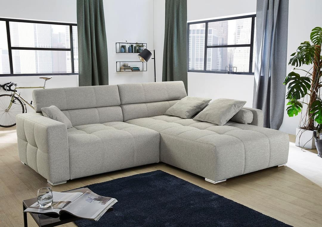 Jockenhöfer Gruppe Ecksofa Salerno | Beige