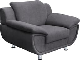TRENDMANUFAKTUR Sessel Rondo | Grau