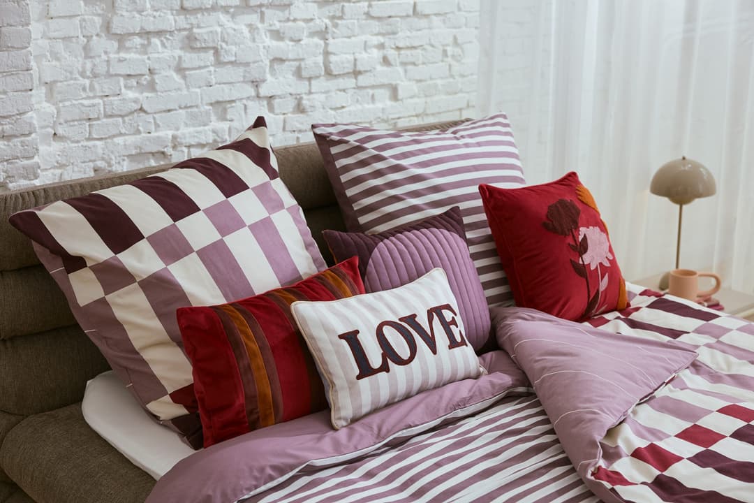 TOM TAILOR HOME Dekokissen Love | Mehrfarbig