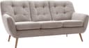 exxpo - sofa fashion 3-Sitzer Scandi | Braun 3
