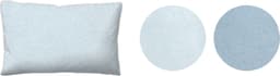 Biberna Kissenbezug Hermal Flanell | Blau