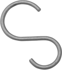 GARDINIA Gardinenhaken S-Haken | Silber