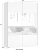 Home affaire Schwebetürenschrank Beta | Weiß 5