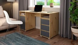 byLIVING Schreibtisch Lobo | Holztöne