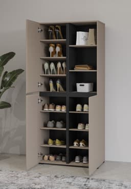 OTTO home Schuhschrank Cross | Braun