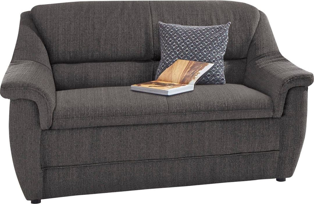 DOMO collection 2-Sitzer Lale Sofa | Grau