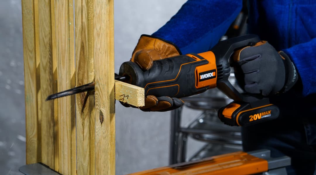 Worx Akku-Säbelsäge WX500.9 | Schwarz