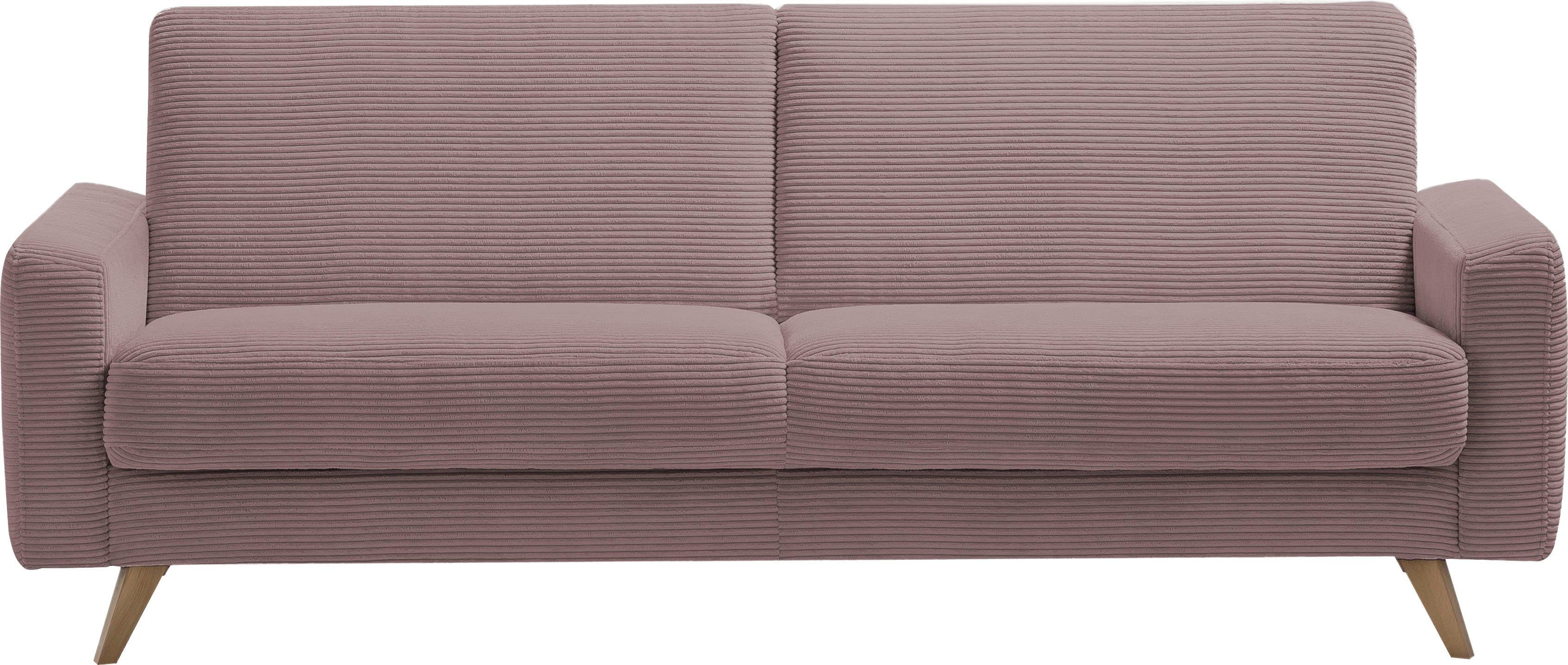 exxpo - sofa fashion 3-Sitzer Samso | Rosa