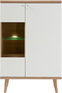 Home affaire Vitrine Merle | Holztöne