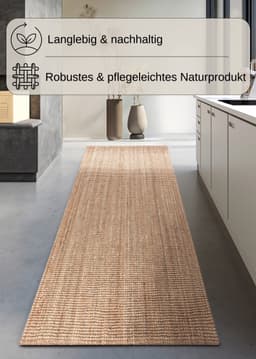 OTTO home Teppich Avot Juteteppich | Beige