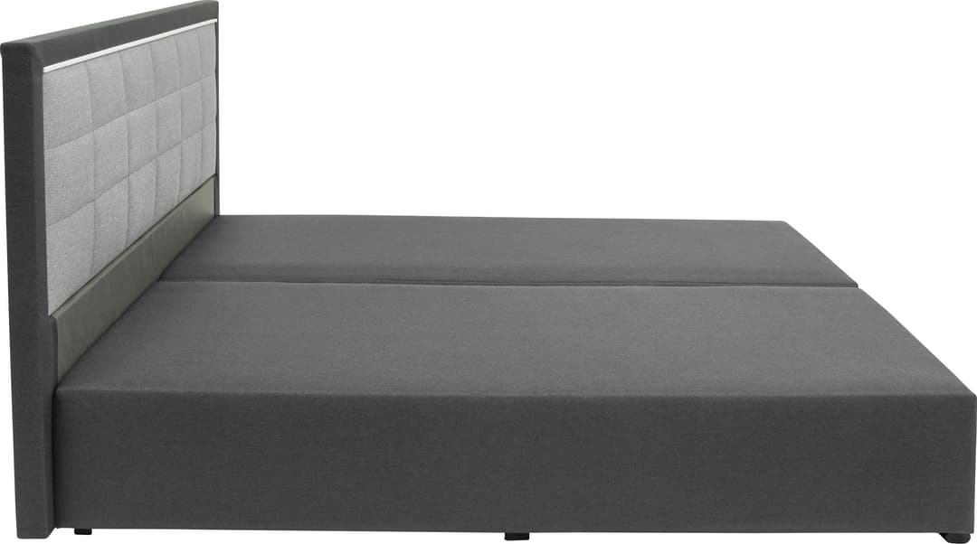 COLLECTION AB Boxspringbett Athena | Grau