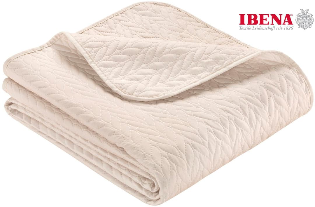 IBENA Tagesdecke Sonio | Beige