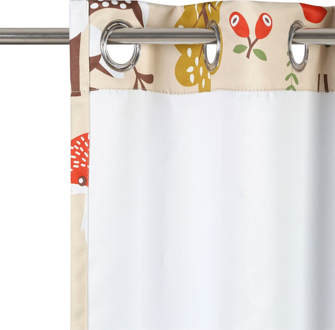 OTTO home Verdunkelungsvorhang Waldtiere | Beige